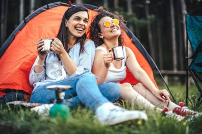 Hiking or camping could be the perfect bachelorette activity for those who love adventure.