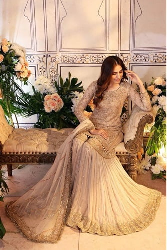 Are you looking for something off-bit yet traditional? Gharara can top your list.