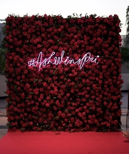 This striking lighting choice is fantastic if you want to customize your event area.