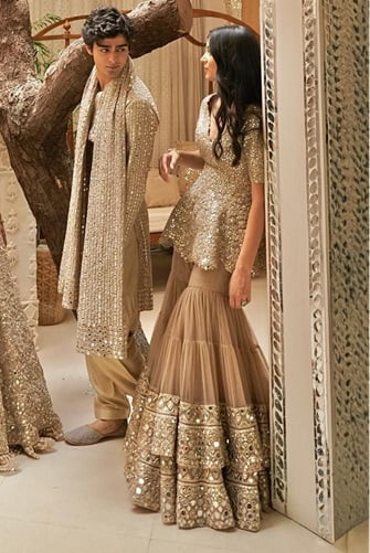 A Sharara suit will top your list because this comfy, flowy outfit looks pretty, too.