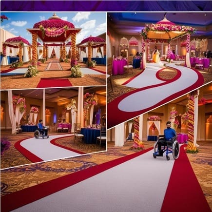 check that there are elevators and wheelchair-friendly pathways.
