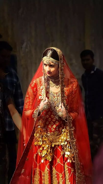 Reusing old bridal outfits is a beautiful and thoughtful gesture.