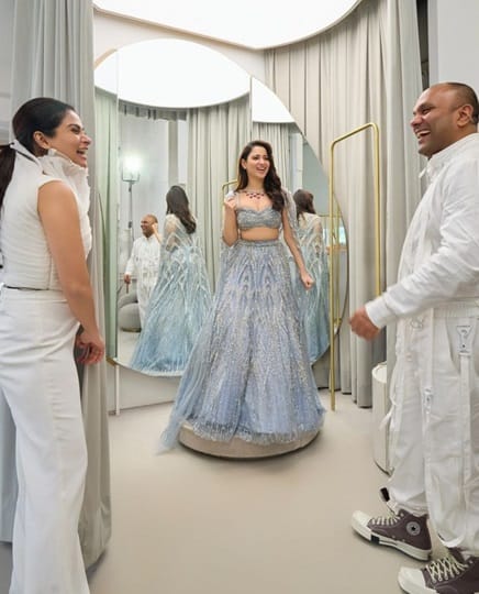 Known for his sculptural and futuristic designs, Gaurav Gupta creates striking designs that are light and easy to wear.