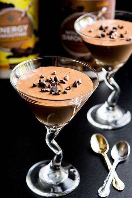 Mocha mousse can be a show-stopper when served in stylish mini jars, elegant cups, or pretty shot glasses. 