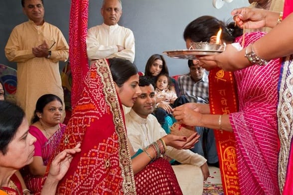 However, the ritual represents the engagement ceremony.
