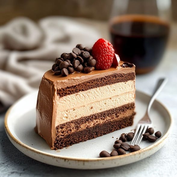 Let’s meet the star of this wedding season—smooth, creamy, and delightful mocha mousse.